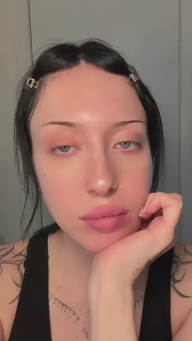 Creator wearing Tripped eye stickers
